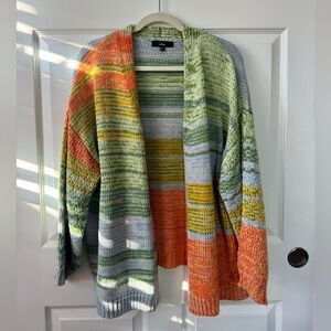 Lulu's Multicolor Striped Cardigan
